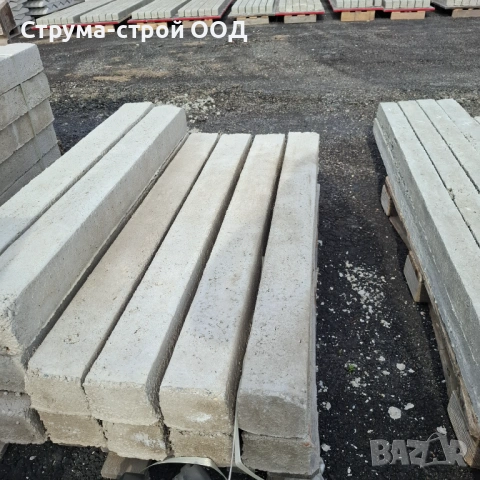 Бетонови / циментови колове 8/8/220 нови с арматура, Бетонови изделия., снимка 10 - Строителни материали - 53410249