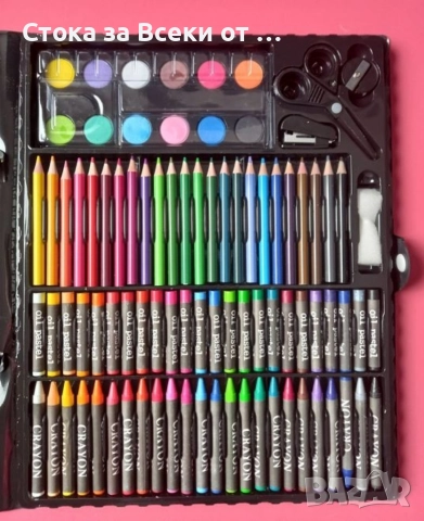 Комплект за рисуване от 150 части, снимка 14 - Ученически пособия, канцеларски материали - 52951935