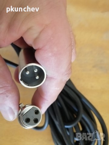 Кабел за микрофон 6 метра , снимка 2 - Микрофони - 42238055