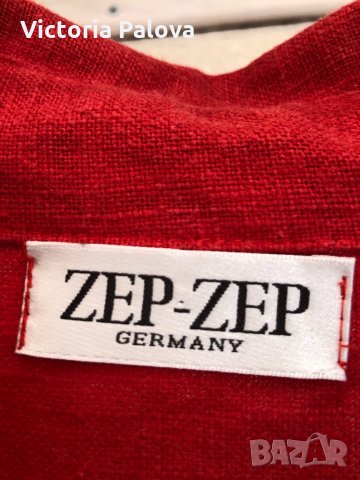 Супер риза-туника ZEP-ZEP Германия,тежък лен, снимка 4 - Туники - 31111156