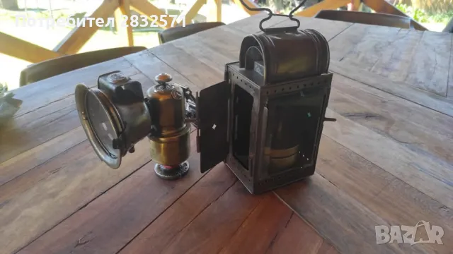 карбиден фар от началото на миналия век, снимка 6 - Антикварни и старинни предмети - 50382338