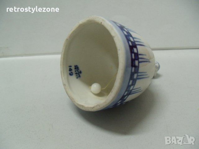 № 6661 стара порцеланова фигура - камбанка  - печат / маркировка, снимка 5 - Други ценни предмети - 38763234