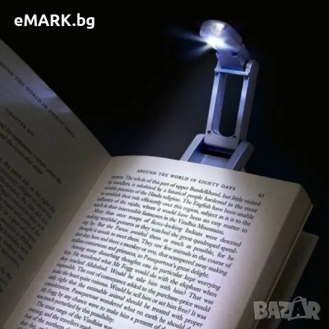 LED лампичка за четене на книги, снимка 1