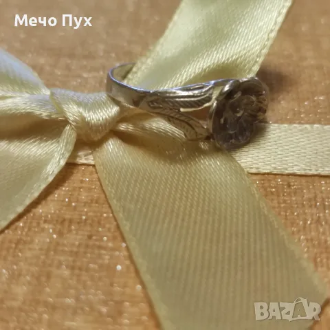 Стар сребърен пръстен (269), снимка 5 - Пръстени - 49935062