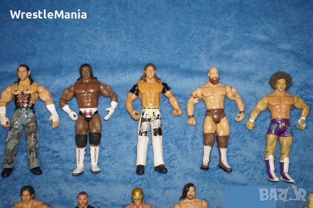 20 Кеч Фигури със забележки Bobby Fish Elite/Undertaker/Rey Mysterio/Lana/The Miz, снимка 4 - Колекции - 51856287