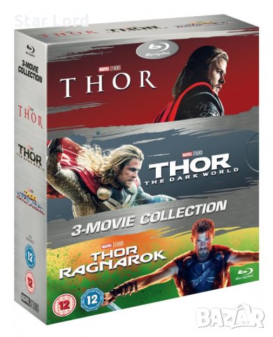 Трилогия "Тор" (Thor) на BluRay - чисто нова, снимка 2 - Blu-Ray филми - 29336641