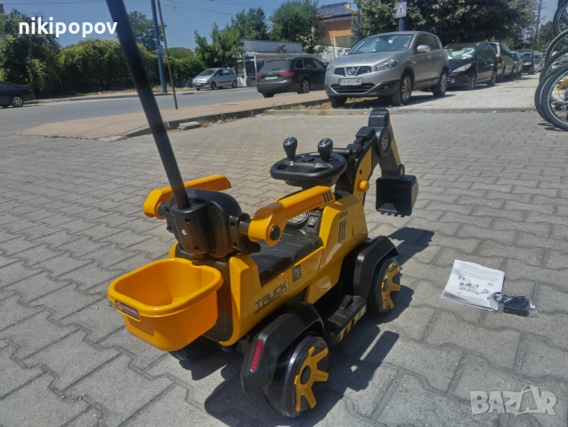 US Акумулаторен детски багер BUMBLEBEE, снимка 7 - Други - 53312924