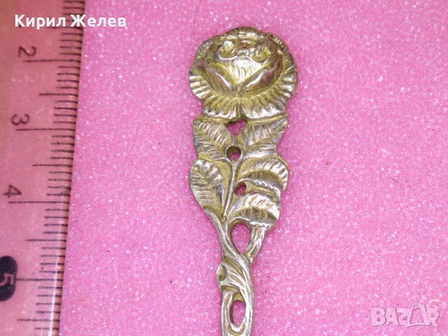 ANTIKO СТАРА НЕМСКА ФЛОРАЛНА КОЛЕКЦИОНЕРСКА СРЕБЪРНА ЛЪЖИЧКА За КАФЕ СРЕБРО 800 ПРОБА 42982, снимка 6 - Колекции - 44376221