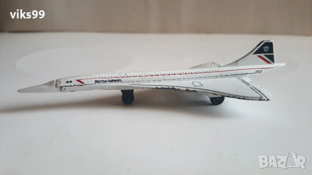 MATCHBOX 1978 SB 23 Concorde British Airways, снимка 3 - Колекции - 53721619