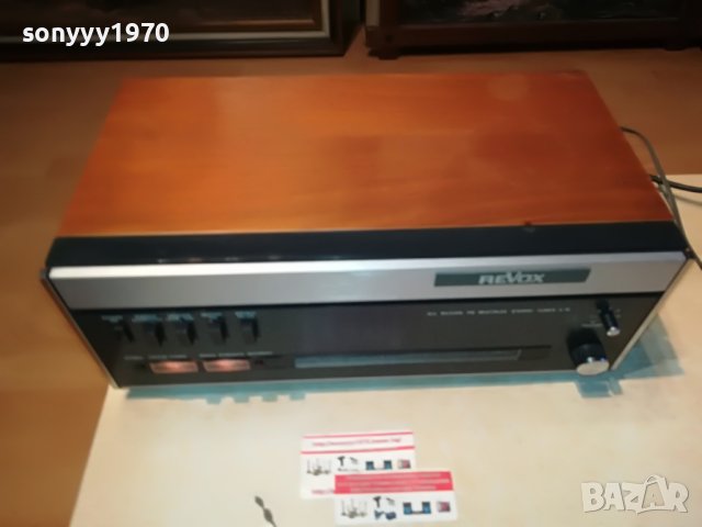 🛑REVOX A76 TUNER-ВНОС SWISS 1210221901, снимка 3 - Ресийвъри, усилватели, смесителни пултове - 38310202