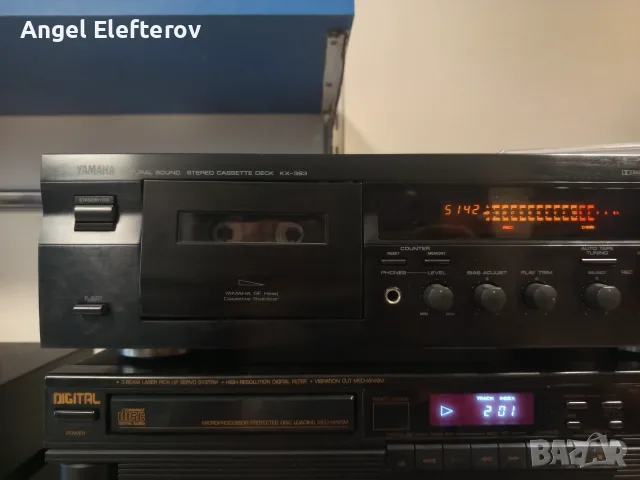 Yamaha KX-393 cassette deck, снимка 4 - Ресийвъри, усилватели, смесителни пултове - 56259403