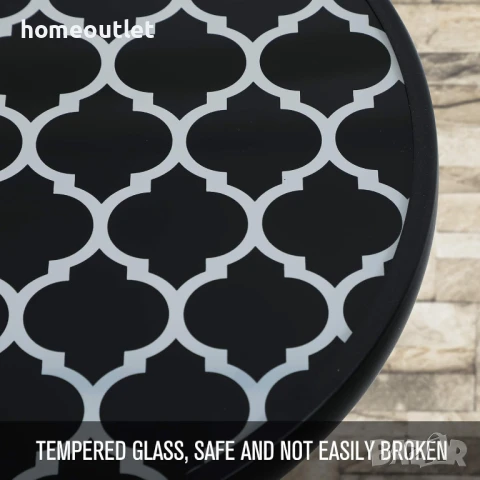 ПРОМОЦИЯ Сгъваема маса с кръгла форма в компактен размер PHIVILLA PV-311-PC, снимка 2 - Градински мебели, декорация  - 50695835