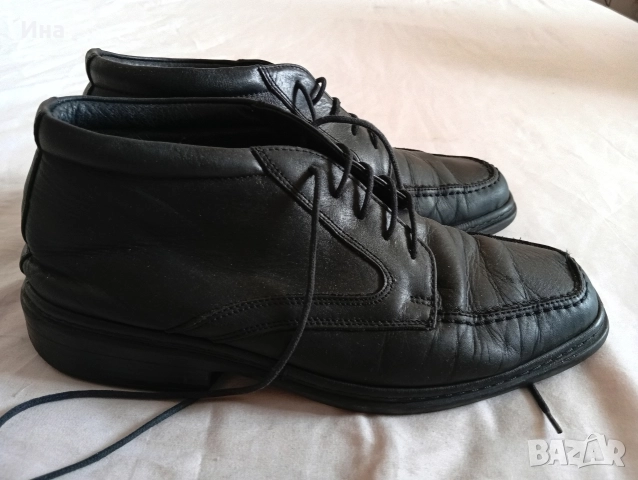 Черни боти Tendenzioso made in Brazil естествена кожа, снимка 2 - Мъжки боти - 52838793