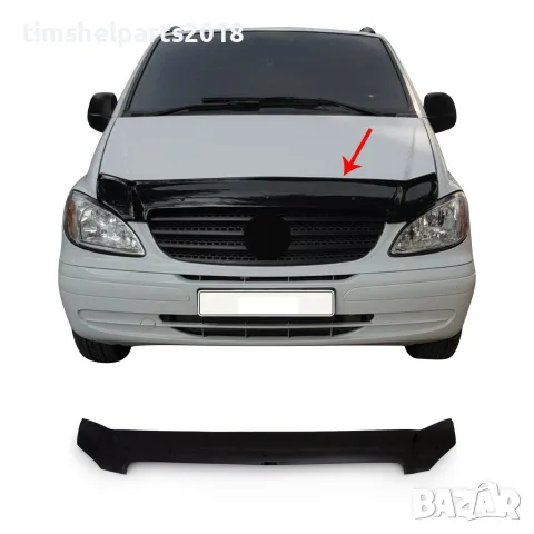 Дефлектор спойлер за преден капак за Mercedes Vito 2003-2014