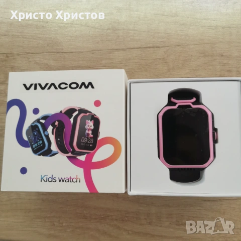 Детски смарт часовник Vivacom Kids watch - розов, снимка 3 - Детски - 54089275