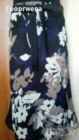 Многоцветна пола H&M, на цветя с миди дължина🍀👗38 р-р S,M🌹арт.292, снимка 9 - Поли - 30046267