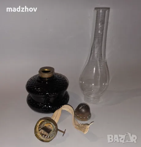 Автентична немска газена лампа Erich Graetz 1920-1930 g., снимка 6 - Антикварни и старинни предмети - 55800019