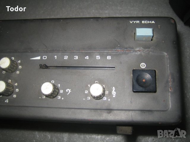 TESLA AOS-191  ретро лентово ехо,реверб-ефект, снимка 2 - Ресийвъри, усилватели, смесителни пултове - 30212892