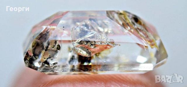 Уникален ултра рядък  петролен кварц диамант, снимка 11 - Други - 37675269