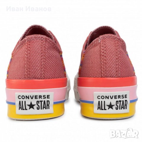 Сникърси Converse Chuck Taylor All Star Lift OX 564995C, снимка 3 - Кецове - 36659070