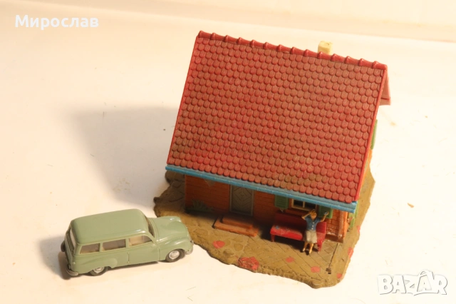 FALLER? KIBRI?VOLLMER H0 1/87 КЪЩА СГРАДА ВАГОН ВЛАК ЖП, снимка 6 - Влакчета, самолети, хеликоптери - 53916694