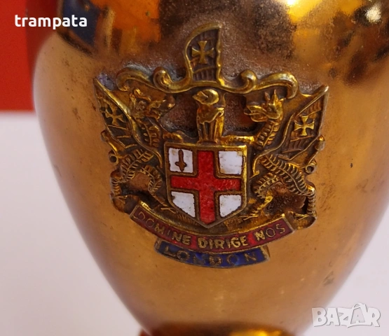 НАЙ ДОБРАТА ОФЕРТА Английска миниатюра мед и месинг , снимка 2 - Антикварни и старинни предмети - 53143750