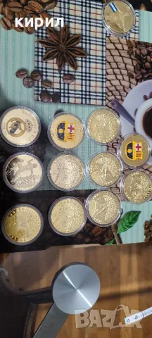 Монети с футболисти , снимка 9 - Нумизматика и бонистика - 48325871