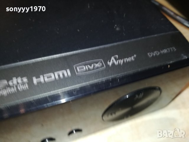 SAMSUNG DVD-HR773A HDD/DVD RECORDER-ВНОС GERMANY 0409231410L2EWC, снимка 10 - Плейъри, домашно кино, прожектори - 42075500