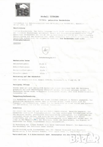 РАБОТНИ РЪКАВИЦИ НИТРИЛ, СЕРТИФИКАТ, Размери: 7, 8, 9, 10, снимка 5 - Други - 32039456