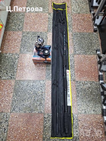 Комплект за сомски риболов Diamant 2.70м + макара CY 70., снимка 6 - Въдици - 44241368