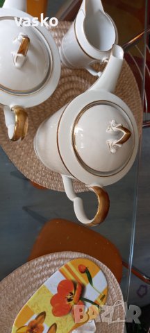 BAVARIA-костен порцелан,позлата, снимка 4 - Сервизи - 36629321