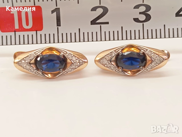 Руско злато , снимка 3 - Обеци - 52375650