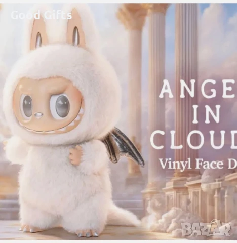 Голямо Лабубу Angel 40см Labubu Ангел Limited Edition, снимка 5 - Плюшени играчки - 51109936