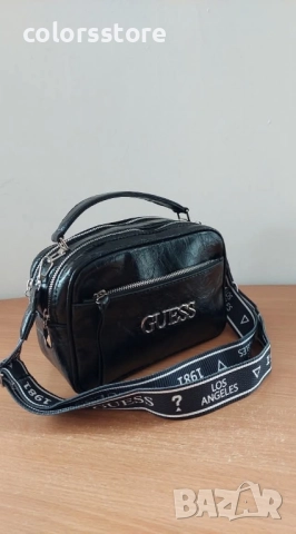 Черна чанта Guess/SG82p, снимка 4 - Чанти - 51741617