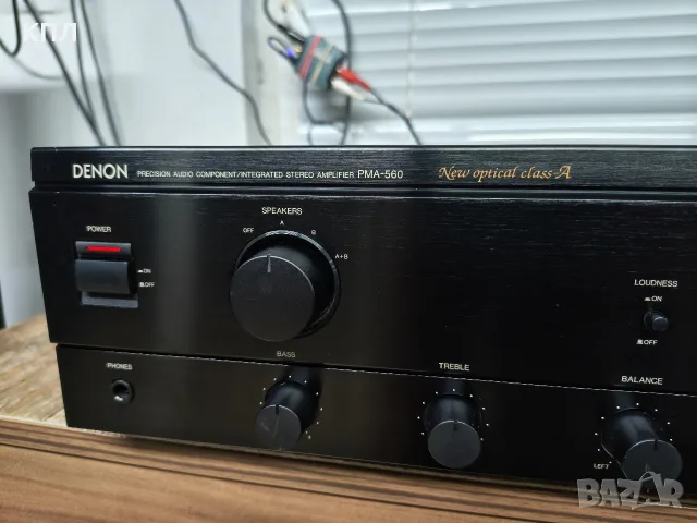 Усилвател DENON PMA-560, снимка 3 - Ресийвъри, усилватели, смесителни пултове - 55943889