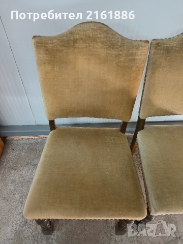 Два дъбови трапезни стола , снимка 3 - Столове - 50654684