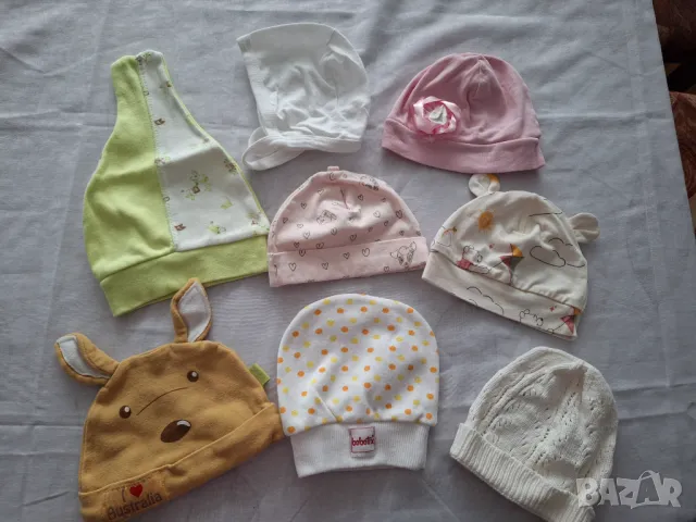 Шапки за бебе.0-3м