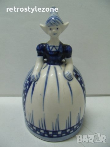 № 6661 стара порцеланова фигура - камбанка  - печат / маркировка, снимка 7 - Други ценни предмети - 38763234