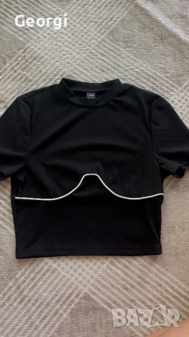 Блуза с къс ръкав