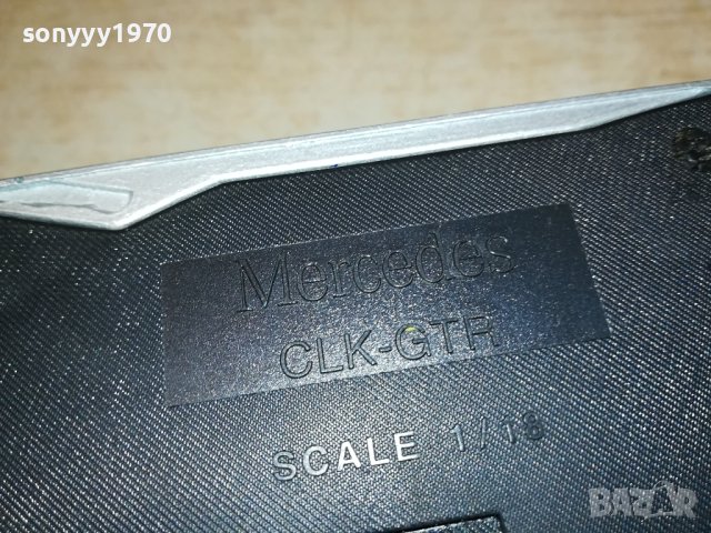 MERCEDES CLK-GTR 1/18 METAL-MAISTO-ВНОС GERMANY 3110230956, снимка 17 - Колекции - 42789497