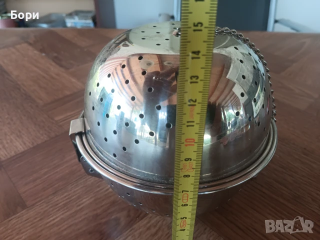 Голяма немска цедка за чай, снимка 6 - Съдове за готвене - 51175636