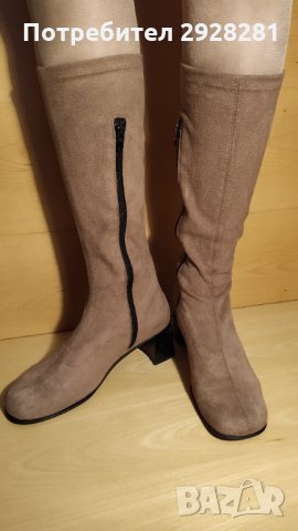 Италиански дамски ботуши - ТЕХ, снимка 5 - Дамски ботуши - 31273573
