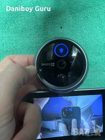 Wi Fi Смарт видео звънец Ezviz CP4, Двупосочно видео, Full HD, шпионка , App, снимка 12 - Други - 52869547