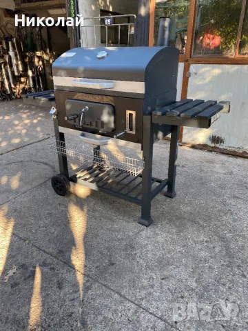 Барбекю на дървени въглища, снимка 2 - Барбекюта - 47337362