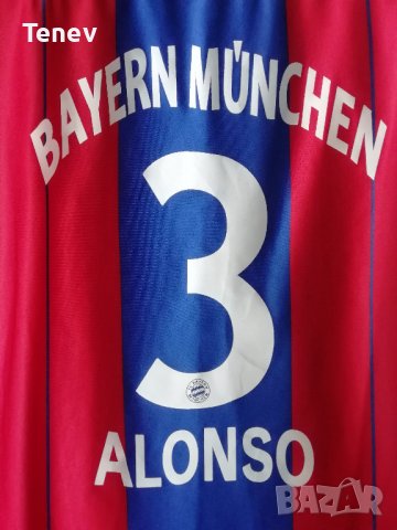 Bayern Munich Xabi Alonso Adidas фланелка тениска Байерн Мюнхен Алонсо , снимка 2 - Тениски - 36989033