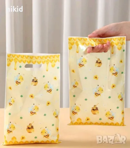 Пчела Пчели пчелички мед 10 бр торбички за сладки подарък рожден ден парти