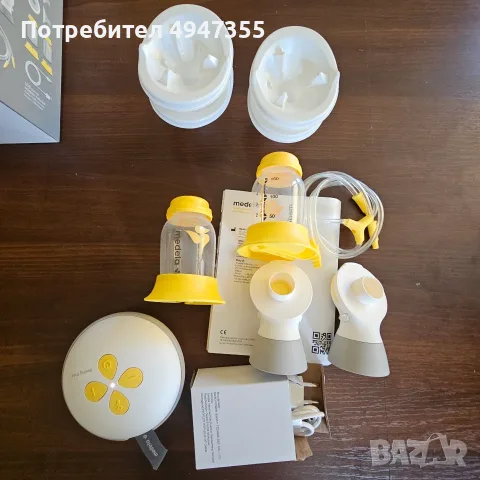 Помпа за кърма Swing Maxi Double electric breast pumpc, снимка 2 - Аксесоари за кърмачки - 56045712