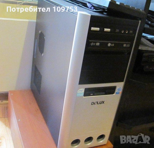 ATX кутия DELUX DLC-MF431 + LG DVD RW GSA-4163B