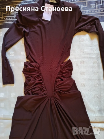 Дълга рокля Little Black Dress), снимка 17 - Рокли - 56207949