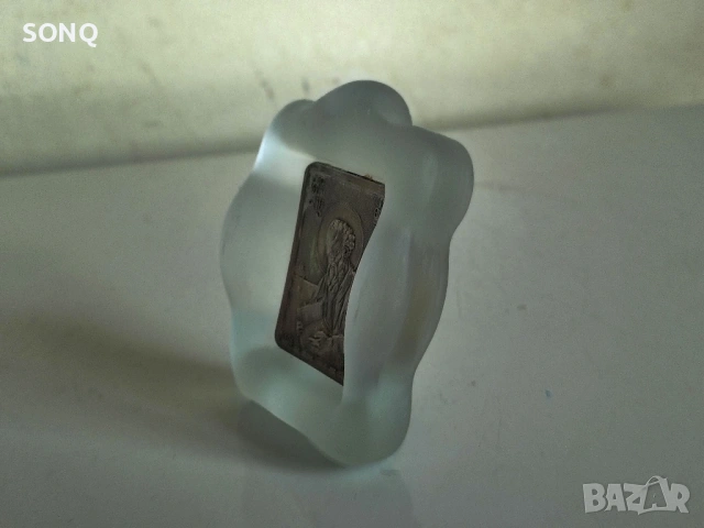 Сребърна Иконка Свети Апостол и Евангелист Матей, снимка 4 - Икони - 54065178